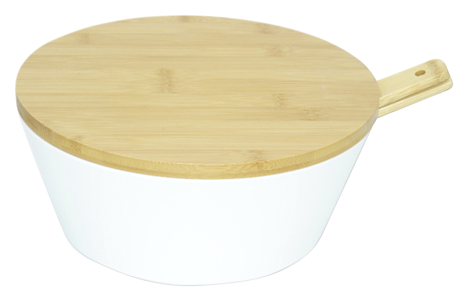 Kesper Salatschale weiß Melamin H/D: ca. 11x26 cm