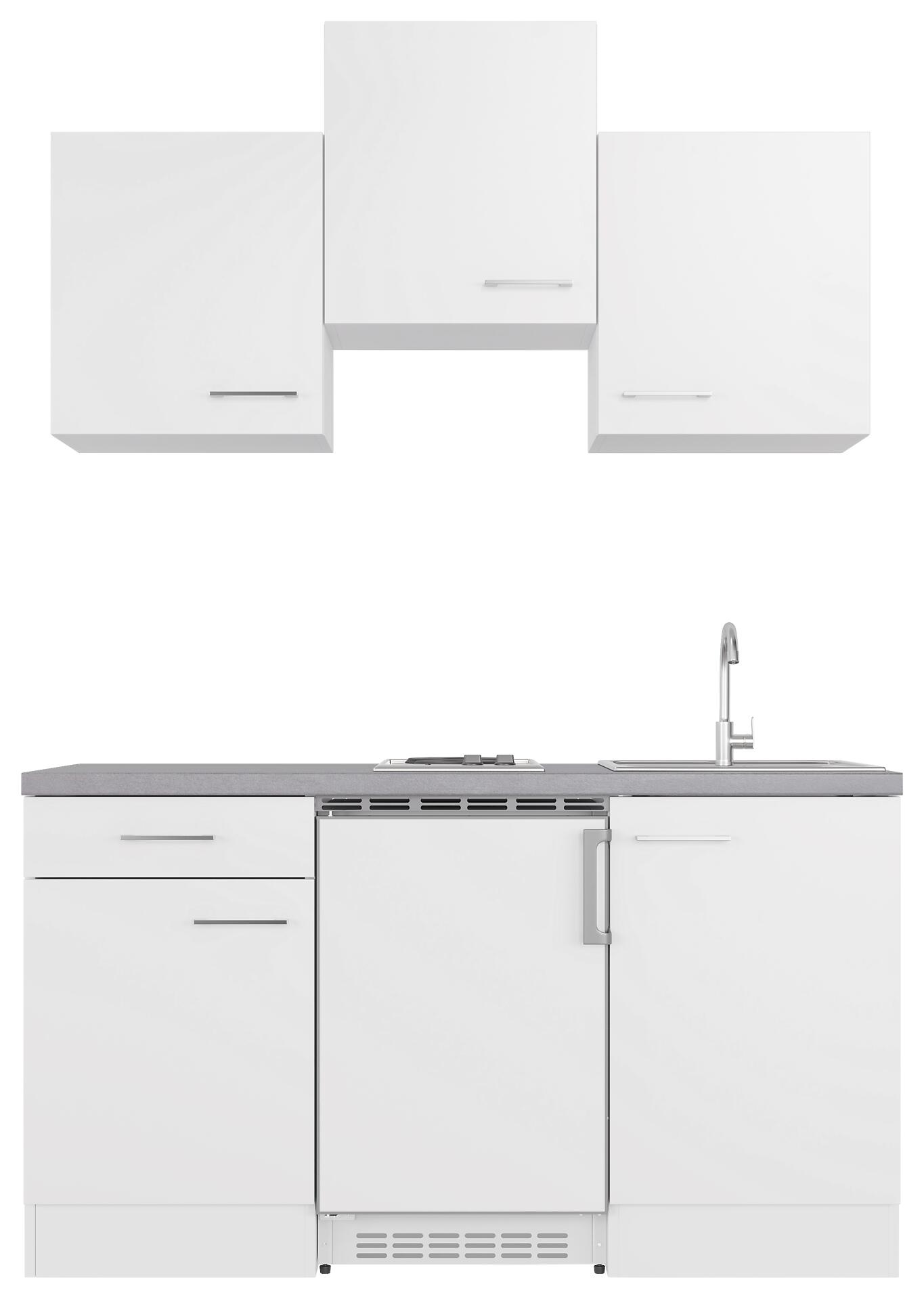 Küchenblock Vita weiß B/H/T: ca. 151x226x60 cm