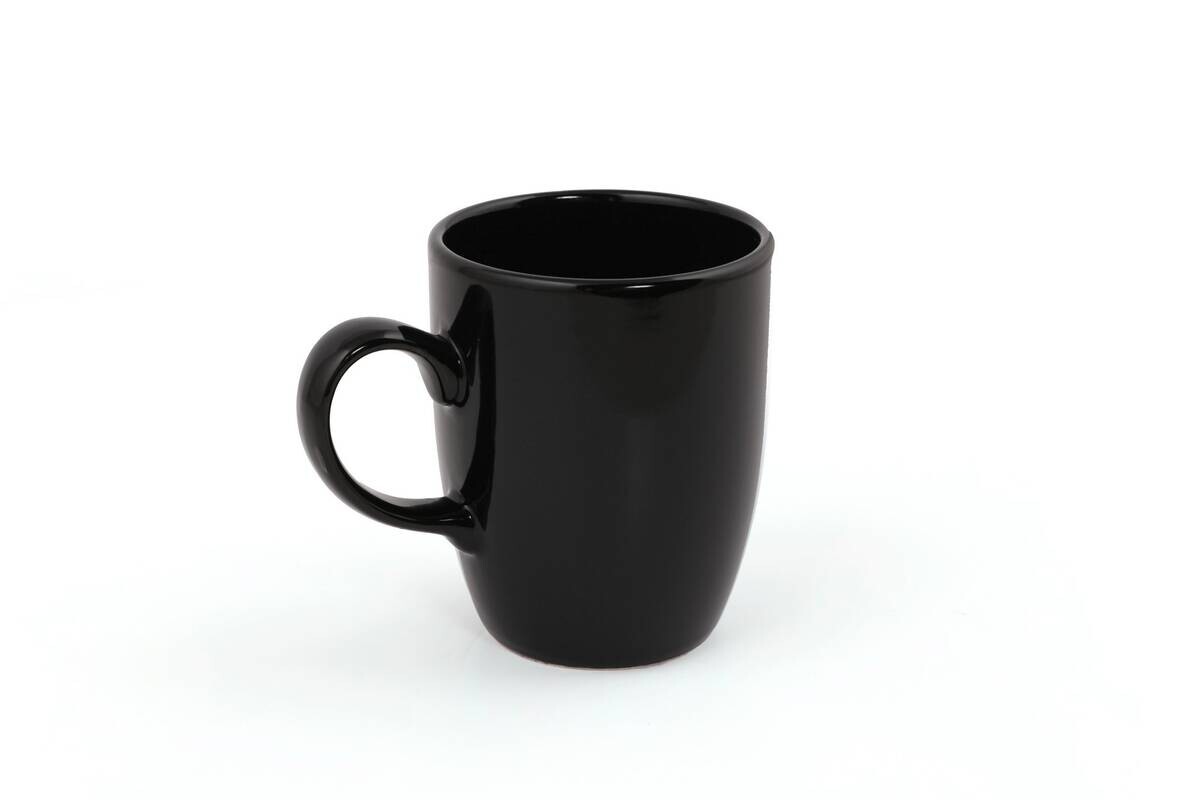 HermiaConcept Kaffeebecher 6-tlg. schwarz Keramik 6 tlg.