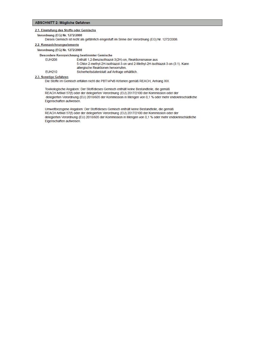 POCOline Acryl Vorstreichfarbe weiß matt ca. 0,75 l