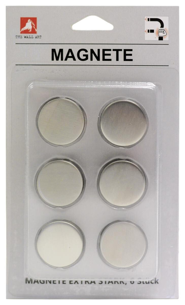 The Wall Magnetset silber Alumetallic