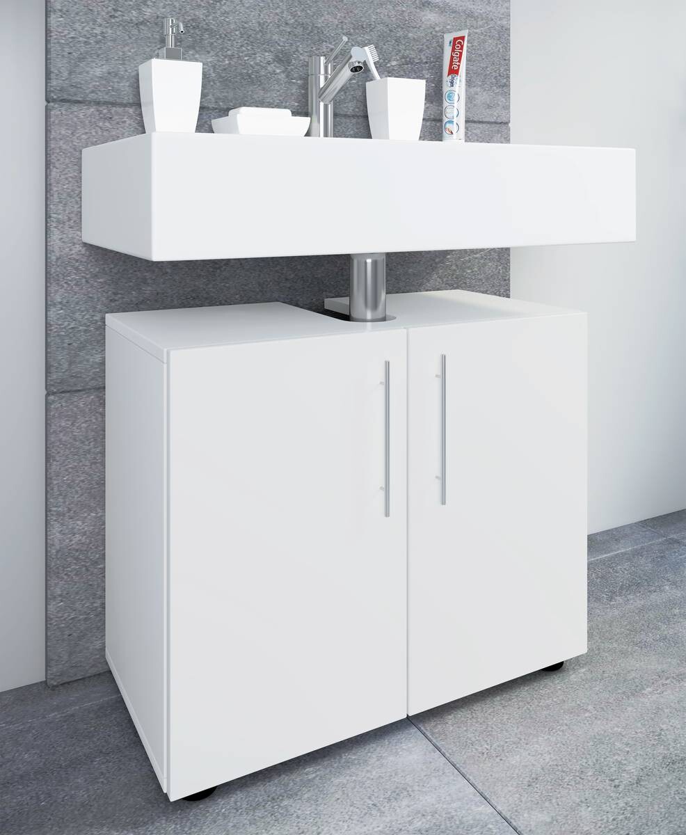 Unterschrank Flandu weiß B/H/T: ca. 60x51x30 cm