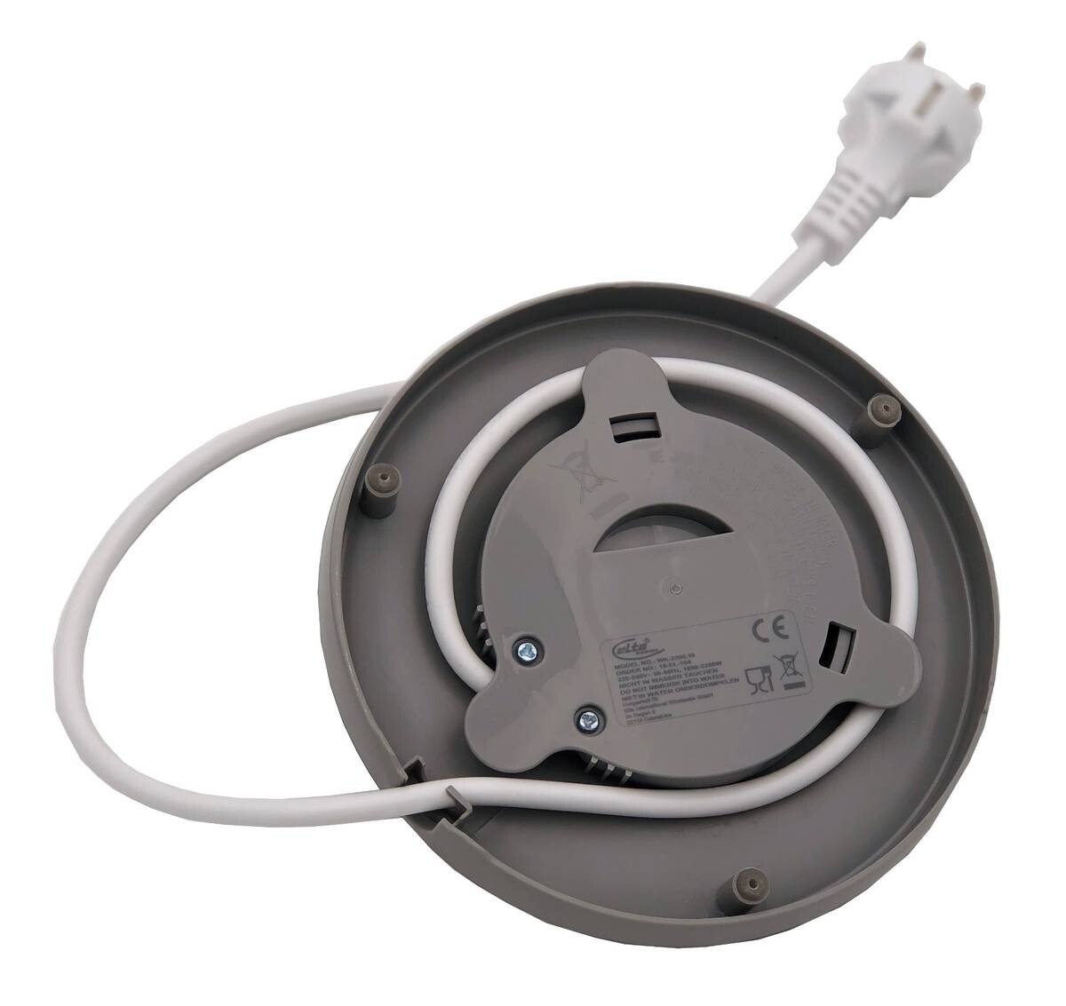 Elta Wasserkocher WK-2200.16 weiß Kunststoff ca. 1,7 l