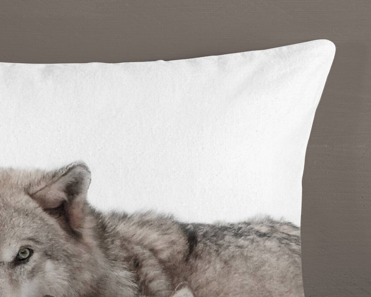 Baumwoll Bettwäsche Fera Flanell sand Baumwolle B/L: ca. 155x220 cm