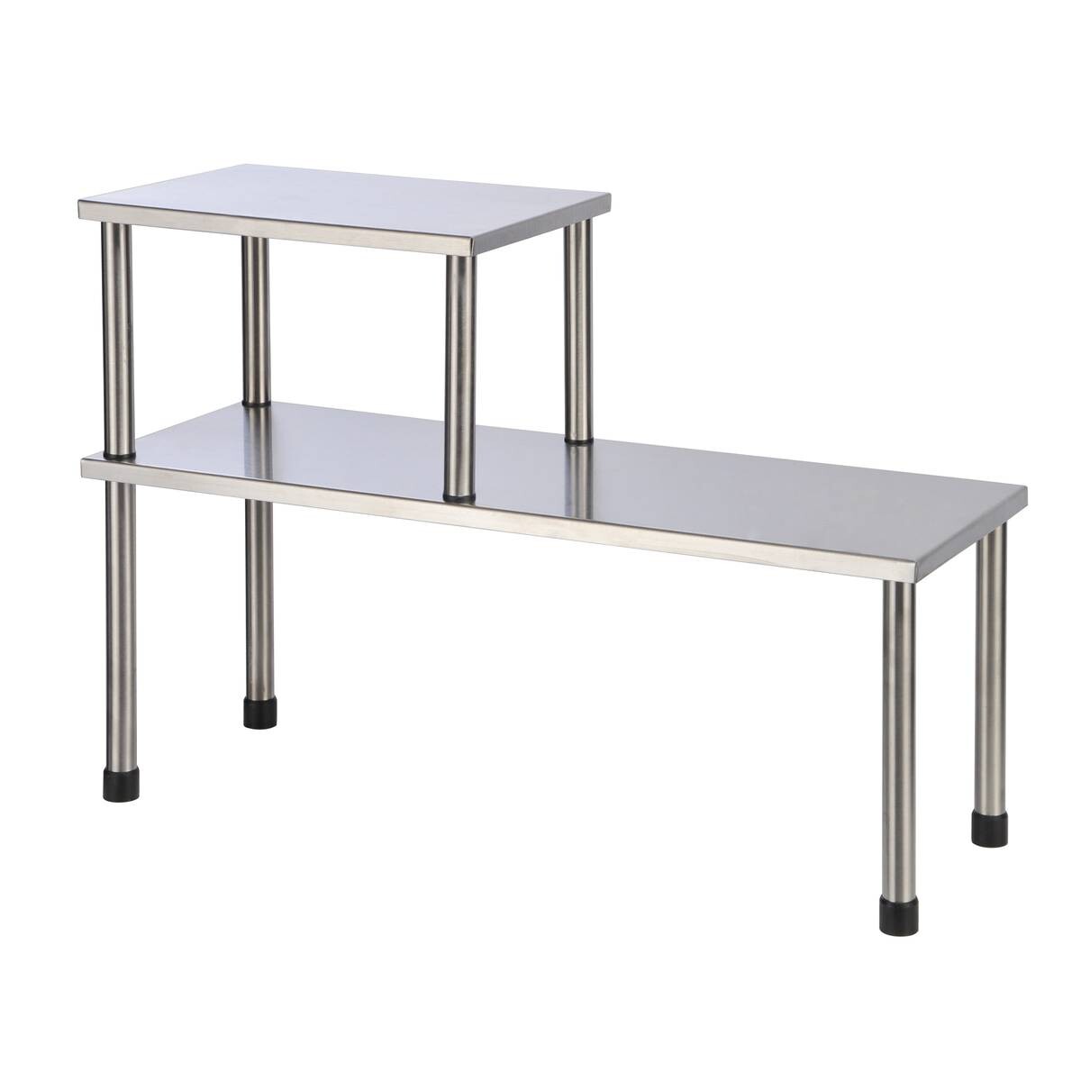 HI Küchenregal Edelstahl Edelstahl B/H/L: ca. 16x31x45 cm