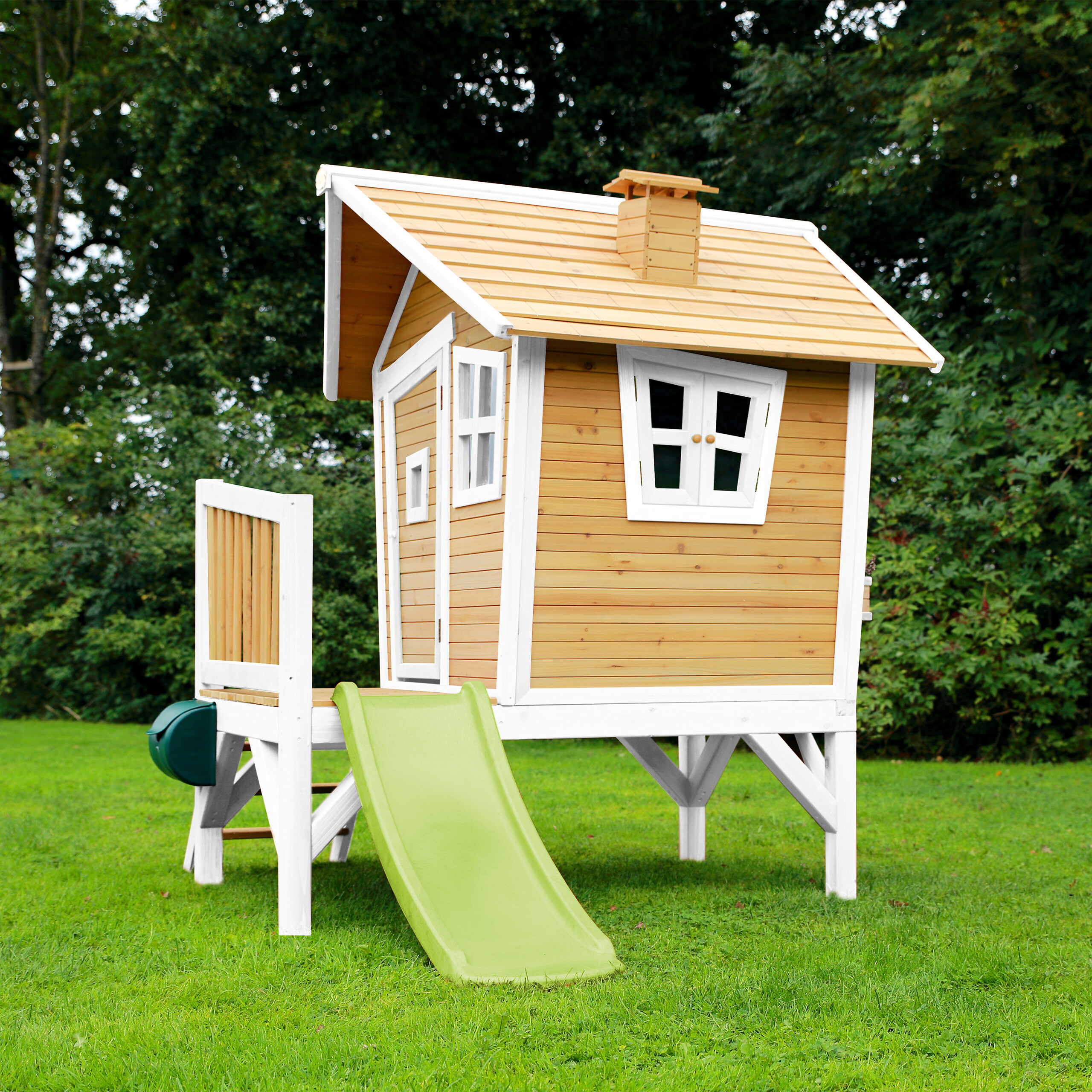 AXI Spielhaus Robin braun B/H/L: ca. 264x203x177 cm