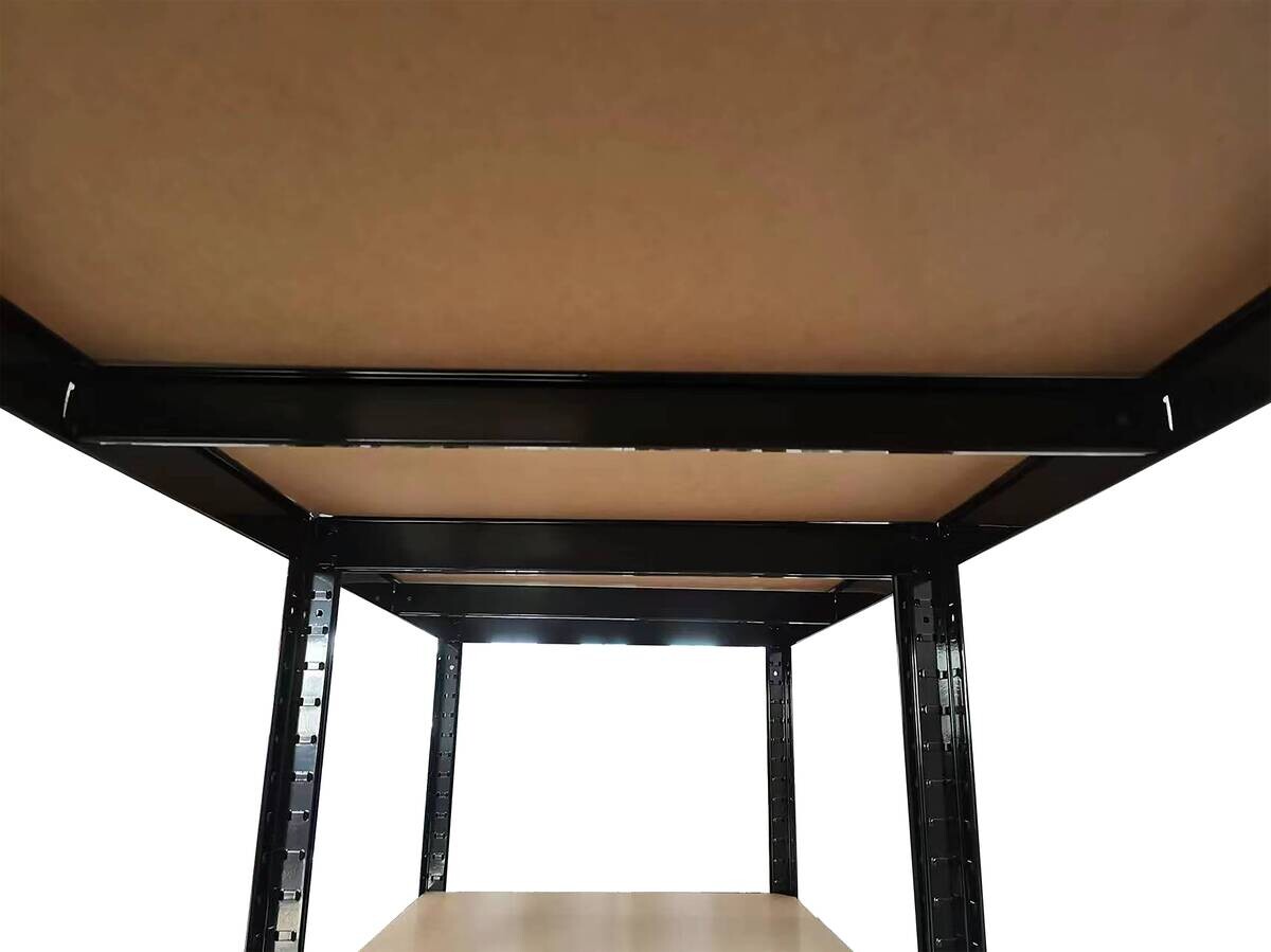 Schwerlastregal 2erSet schwarz B/H/T: ca. 200x200x60 cm