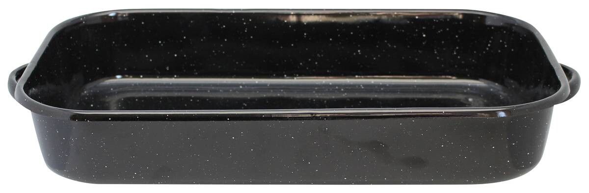 ELO Basic Brat-/Auflaufform schwarz Eisen B/H/L: ca. 20x6x32 cm