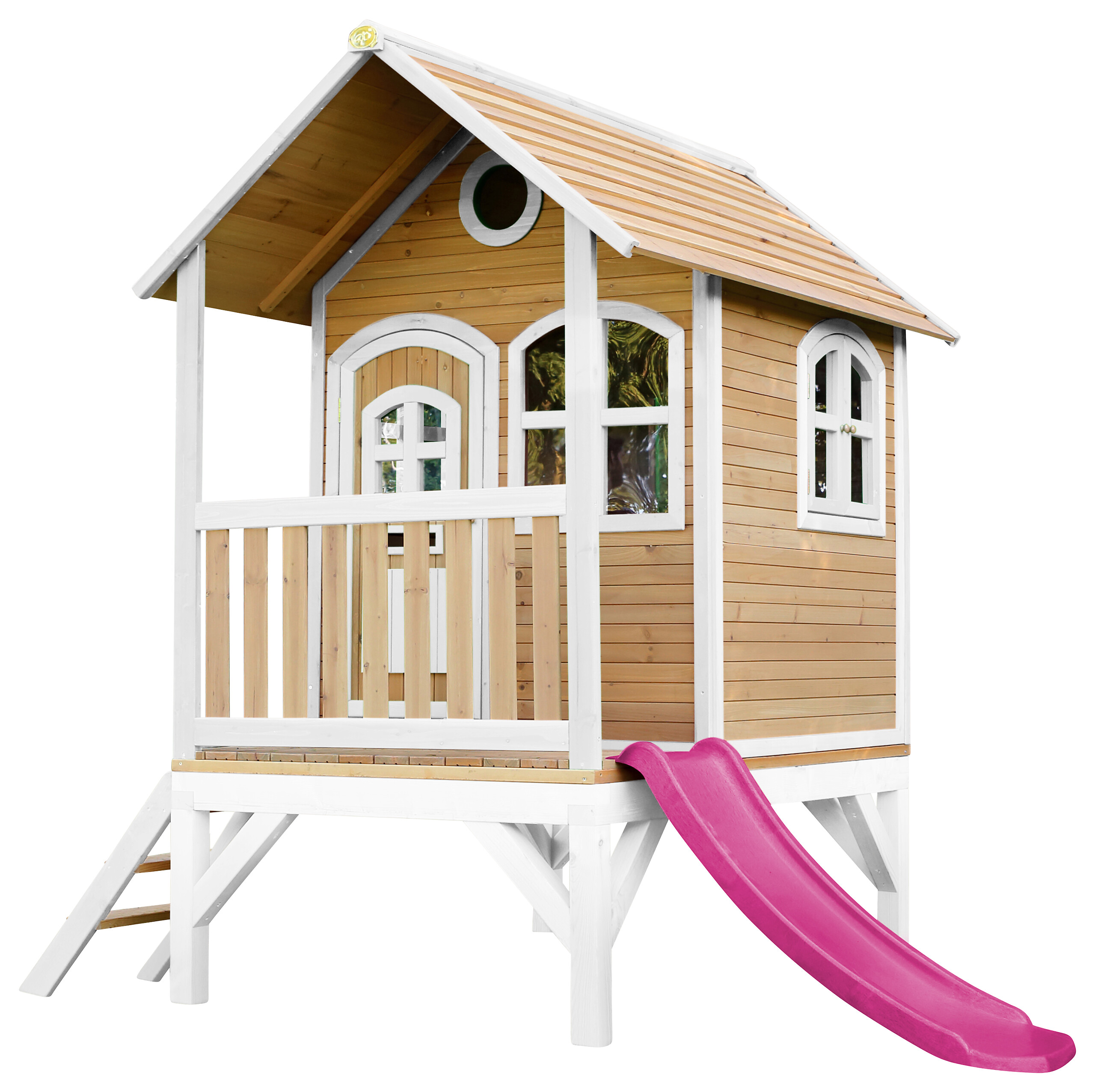 AXI Spielhaus Tom braun B/H/L: ca. 287x231x191 cm