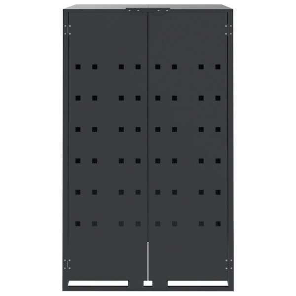 vidaXL Mülltonnenbox anthrazit B/H/T: ca. 207x117x79 cm