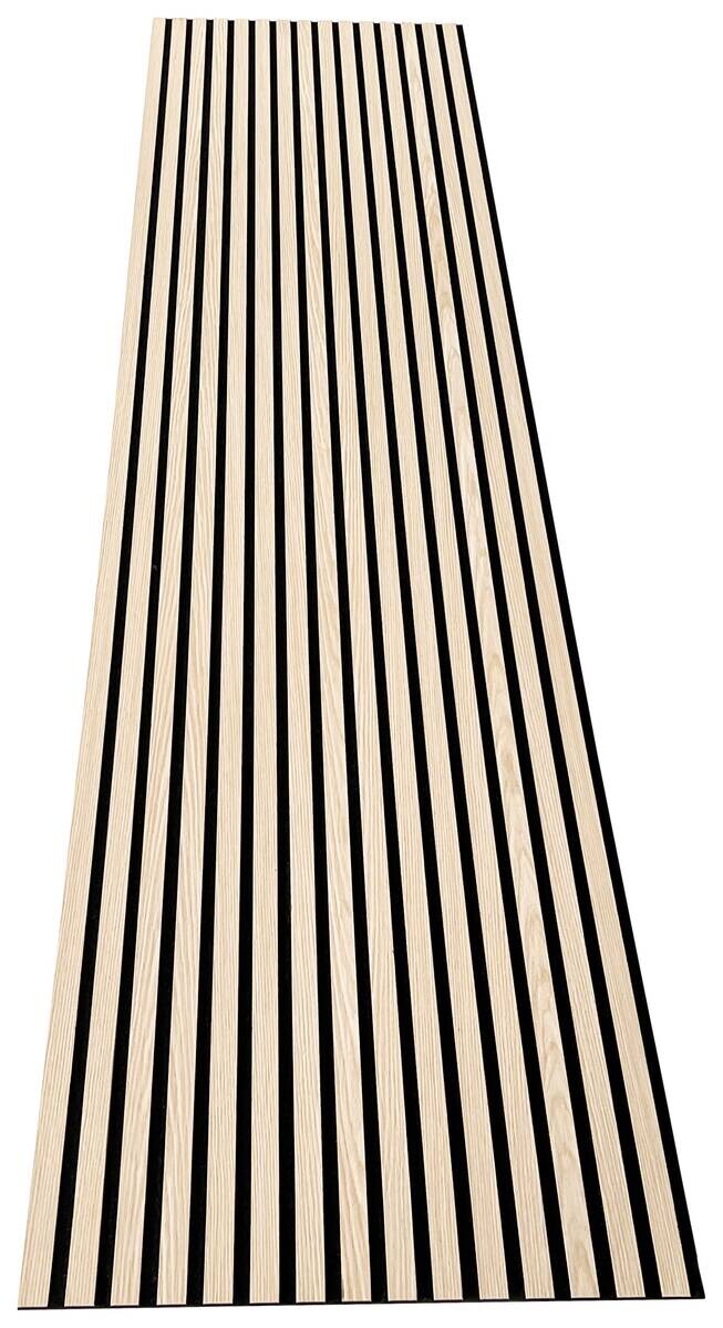 Wand- und Akustikpaneel Eiche L/B/H: ca. 244x60x1 cm pro Stück