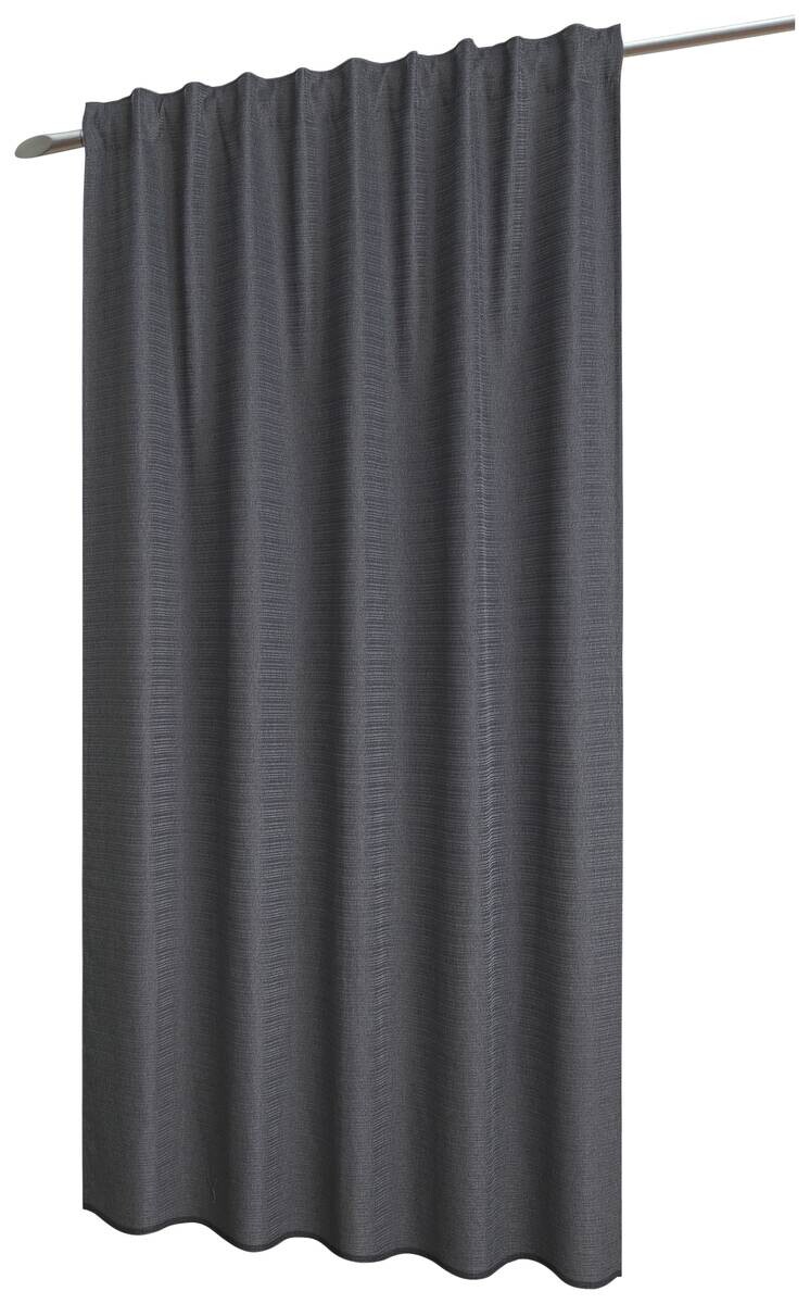 silver edition Kombivorhang Susan anthrazit B/L: ca. 140x175 cm