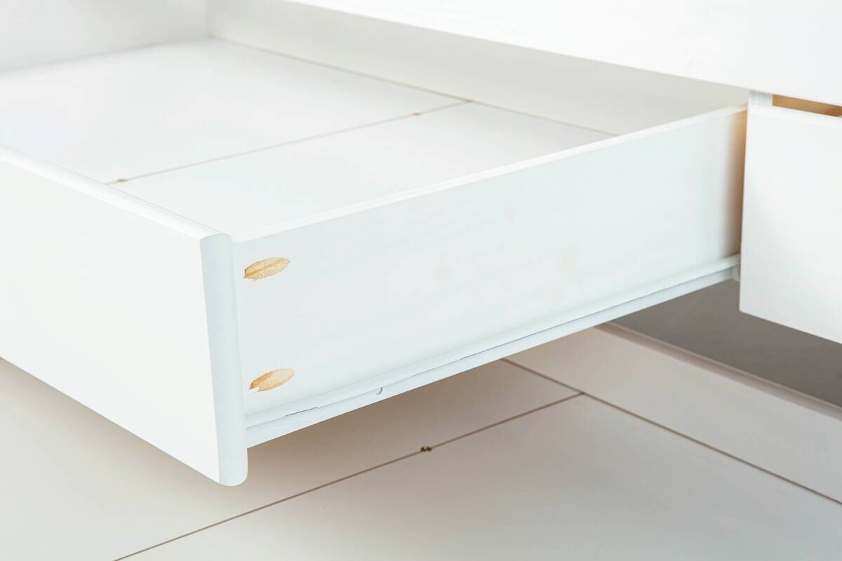 Funktionsbett RIED 90x200 weiß