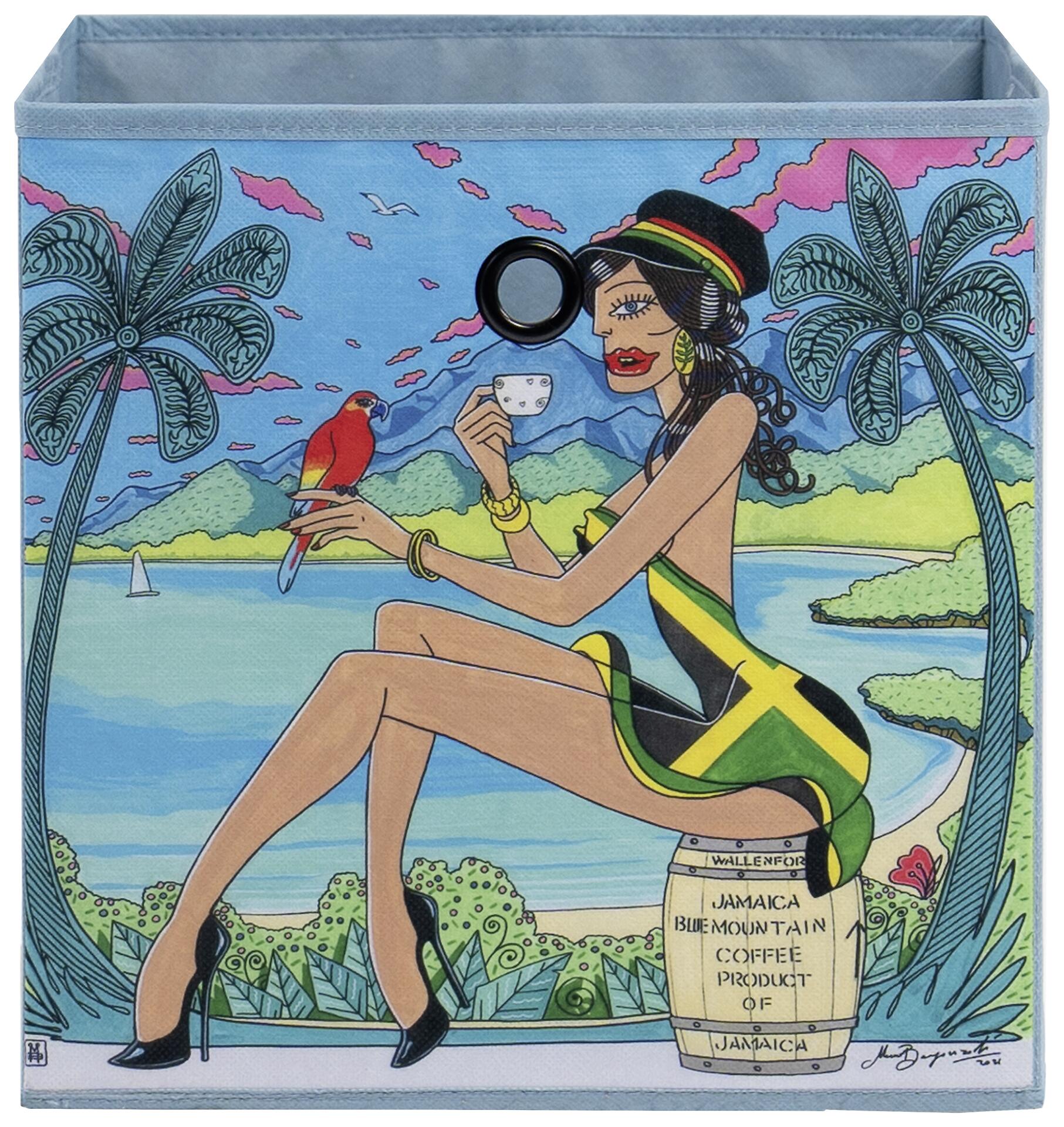 Stoffbox Stoffbox hellblau B/H/T: ca. 32x32x32 cm