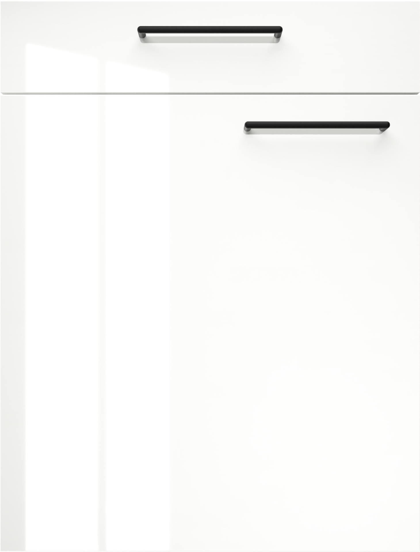 artego Küchenblock Eco Graphit Lack Hochglanz Toffee Sherwood matt Nachbildung B/T: ca. 300x60 cm