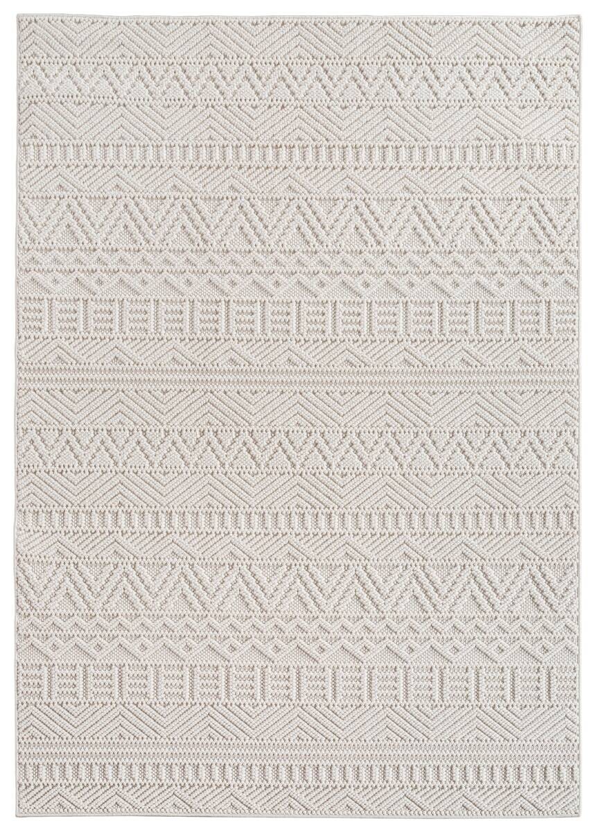 Ayyildiz Kurzflorteppich HELIX creme B/H/L: ca. 80x0,7x150 cm