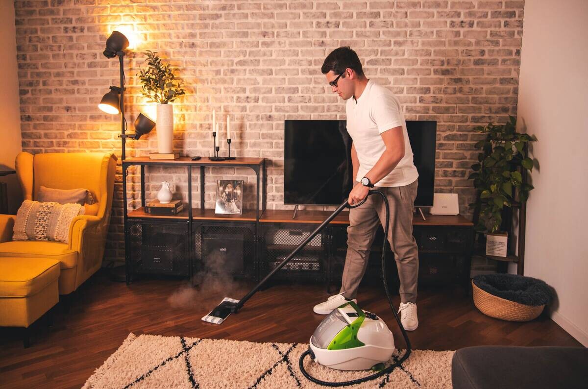 Polti Polti Dampfreiniger PRO 8X ECO PLUS grün weiß Metall Aluminium B/H/L: ca. 44,5x30,5x44,5 cm