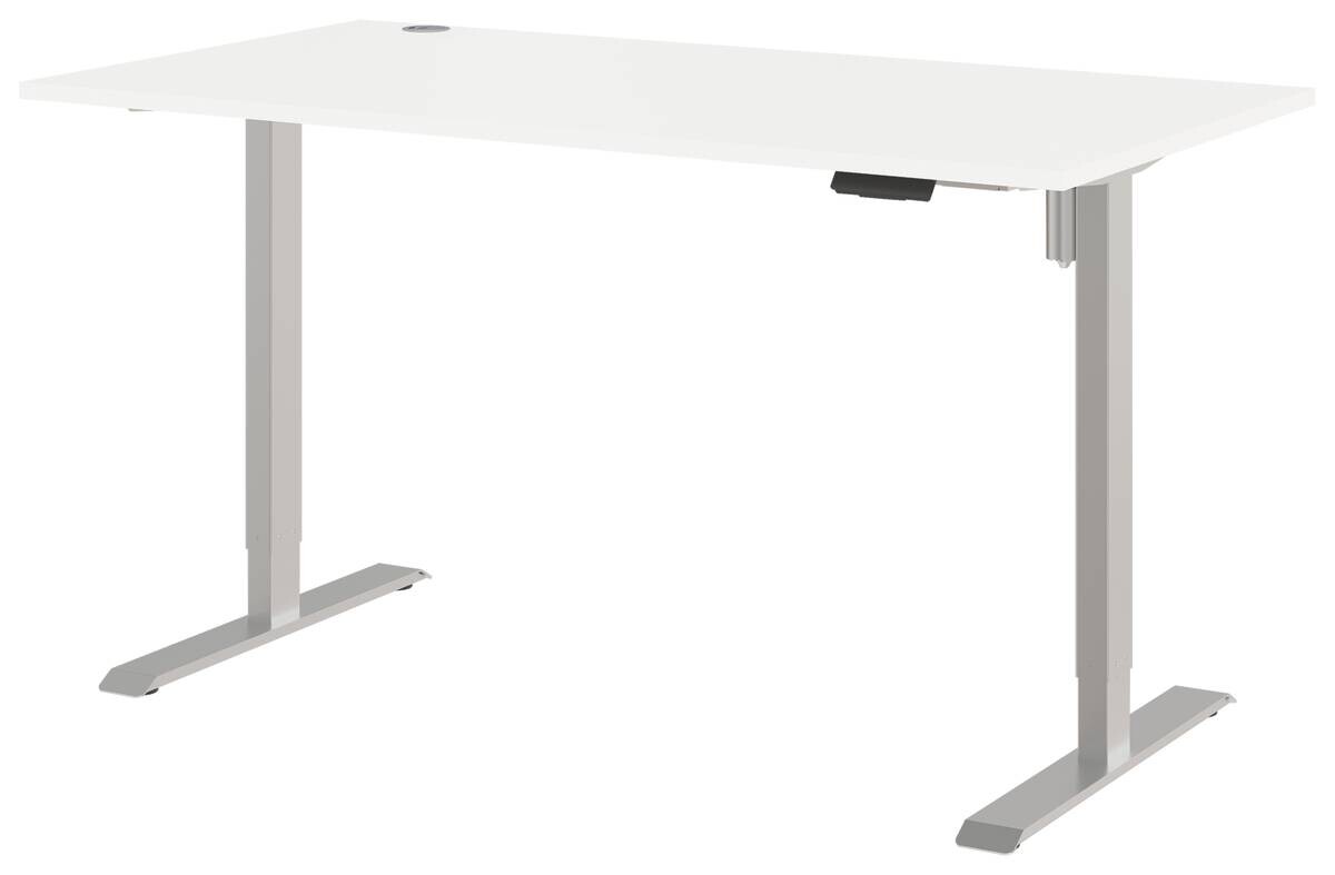 höhenverstellbarer Schreibtisch  B/H/T: ca. 120x116x80 cm