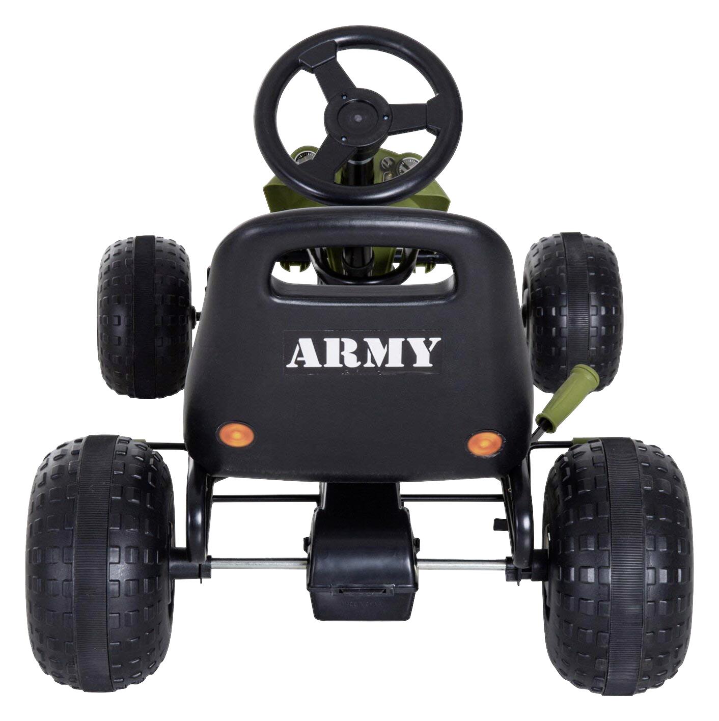 HOMCOM Kinder-Tretauto grün B/H/L: ca. 65x56x99 cm