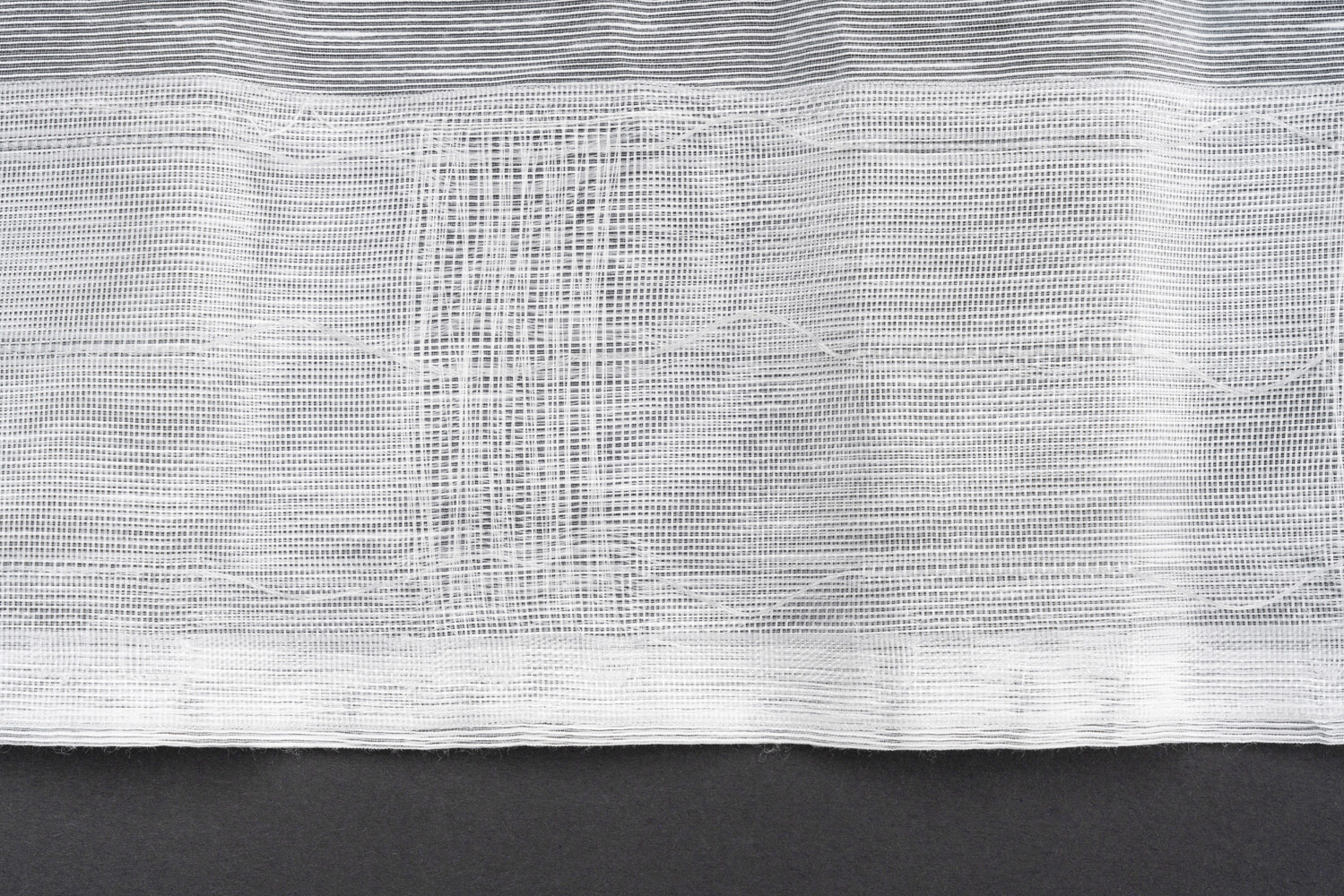 Kombivorhang 2er Pack Soft weiß B/L: ca. 135x300 cm