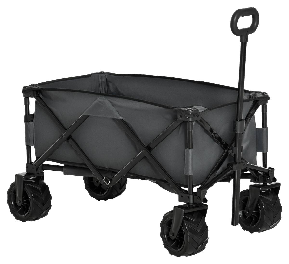 Outsunny Transportwagen grau B/H/L: ca. 55x61x108 cm