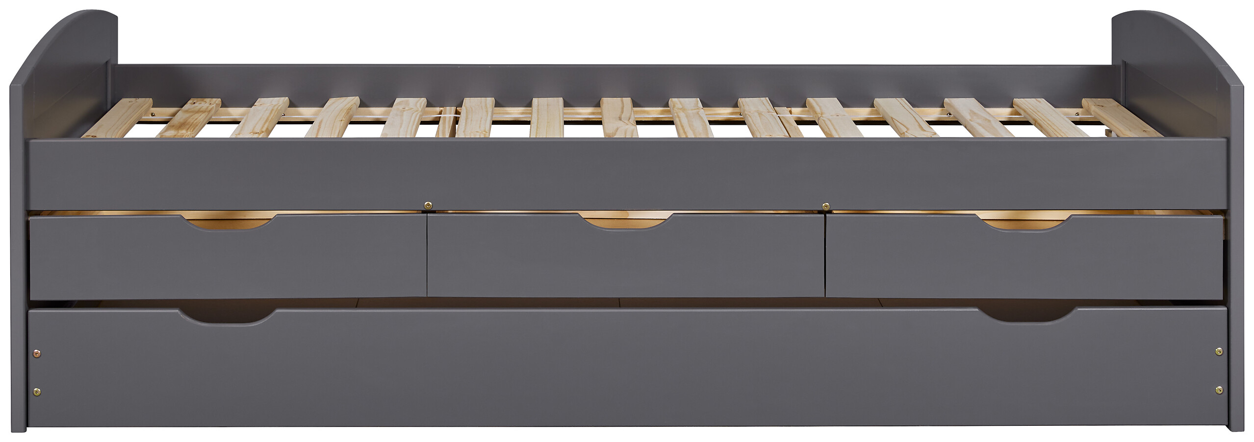 Funktionsbett Lena grau Liegefläche B/L: ca. 90x200 cm