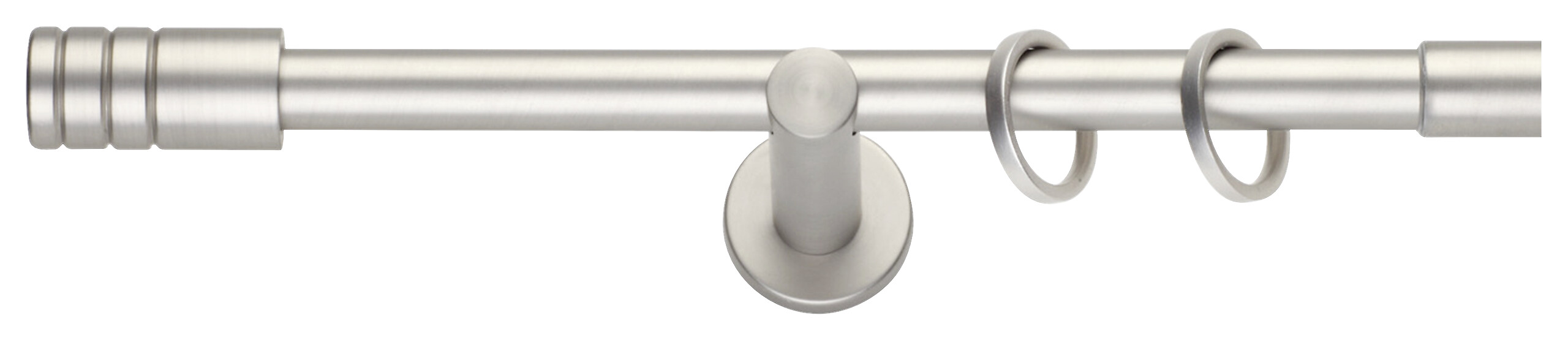 ondeco Stilgarnituren rillcube Edelstahloptik Metall ausziehbar von ca. 120 bis 210 cm 1.0 Läufe