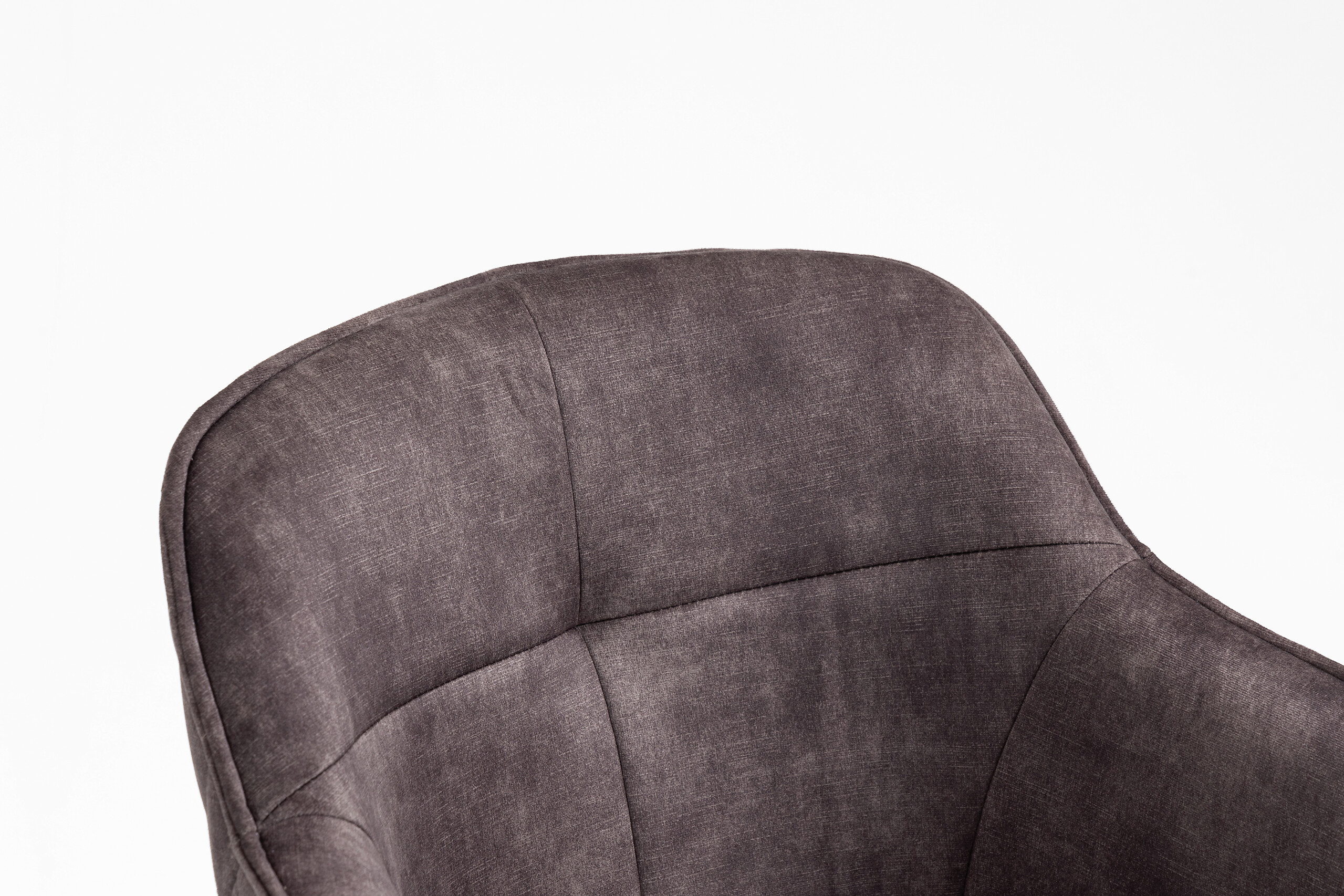 Drehstuhl Turin anthrazit Microfaser