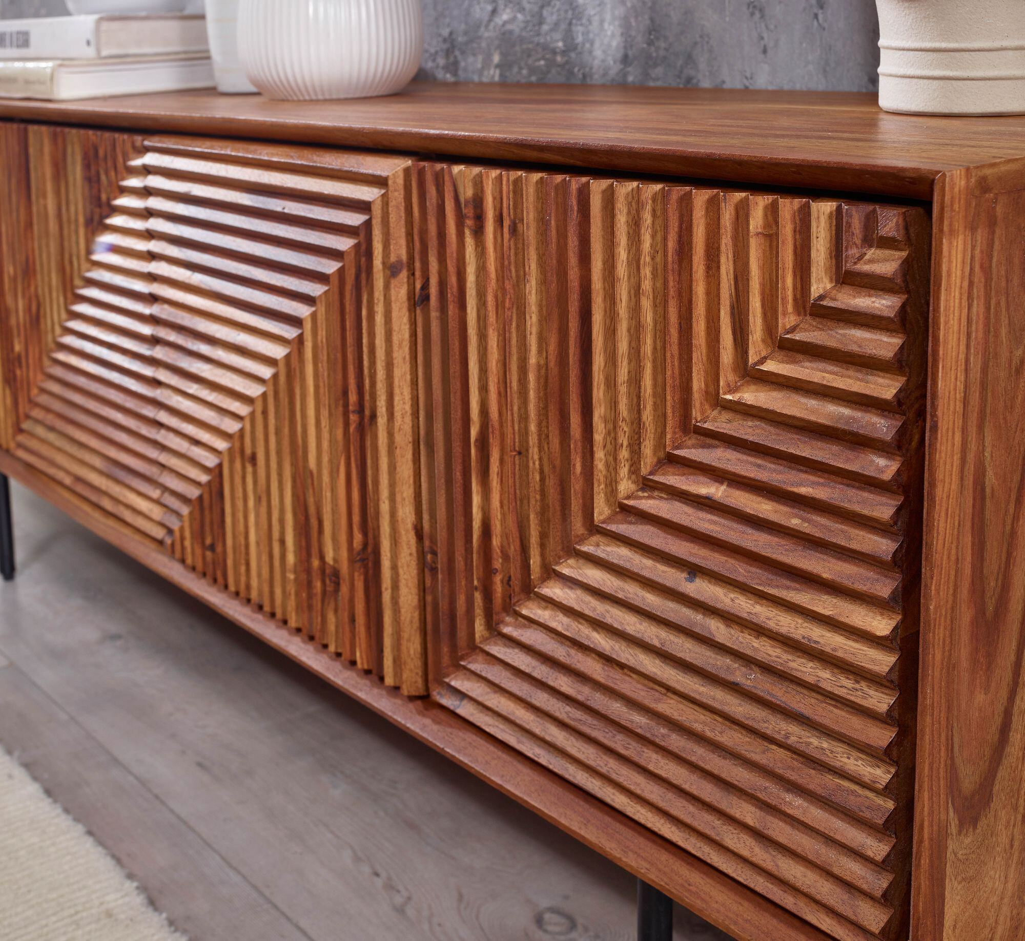 Lowboard rosenholz Nachbildung B/H/T: ca. 140x54x33 cm