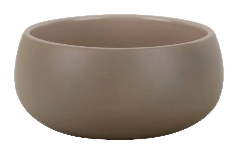 Schale beige Steinzeug D: ca. 12,5 cm