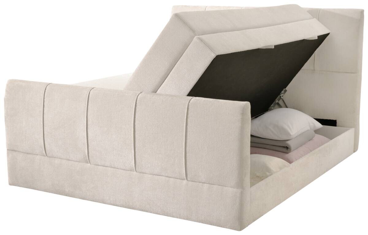 Boxspringbett Harmony creme Liegefläche B/L: ca. 180x200 cm