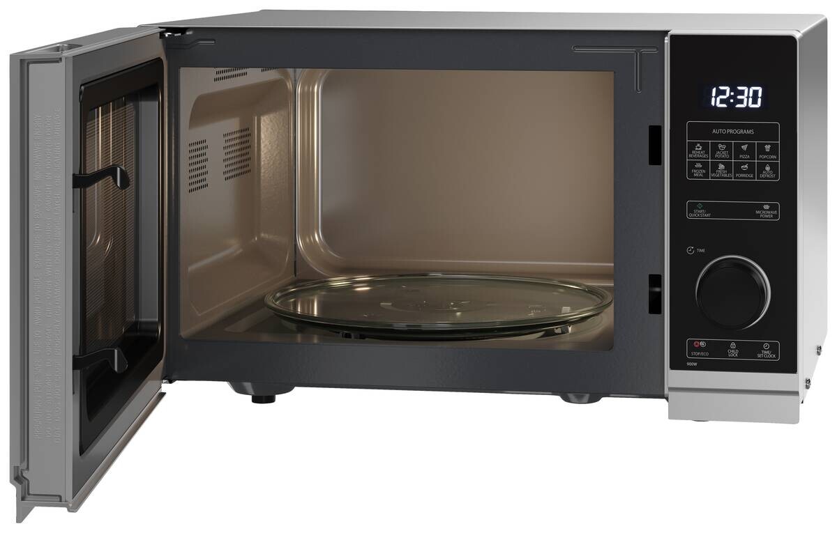 Sharp Mikrowelle YC-PS254AE-S silber Glas B/H/T: ca. 48,3x28,1x40,3 cm