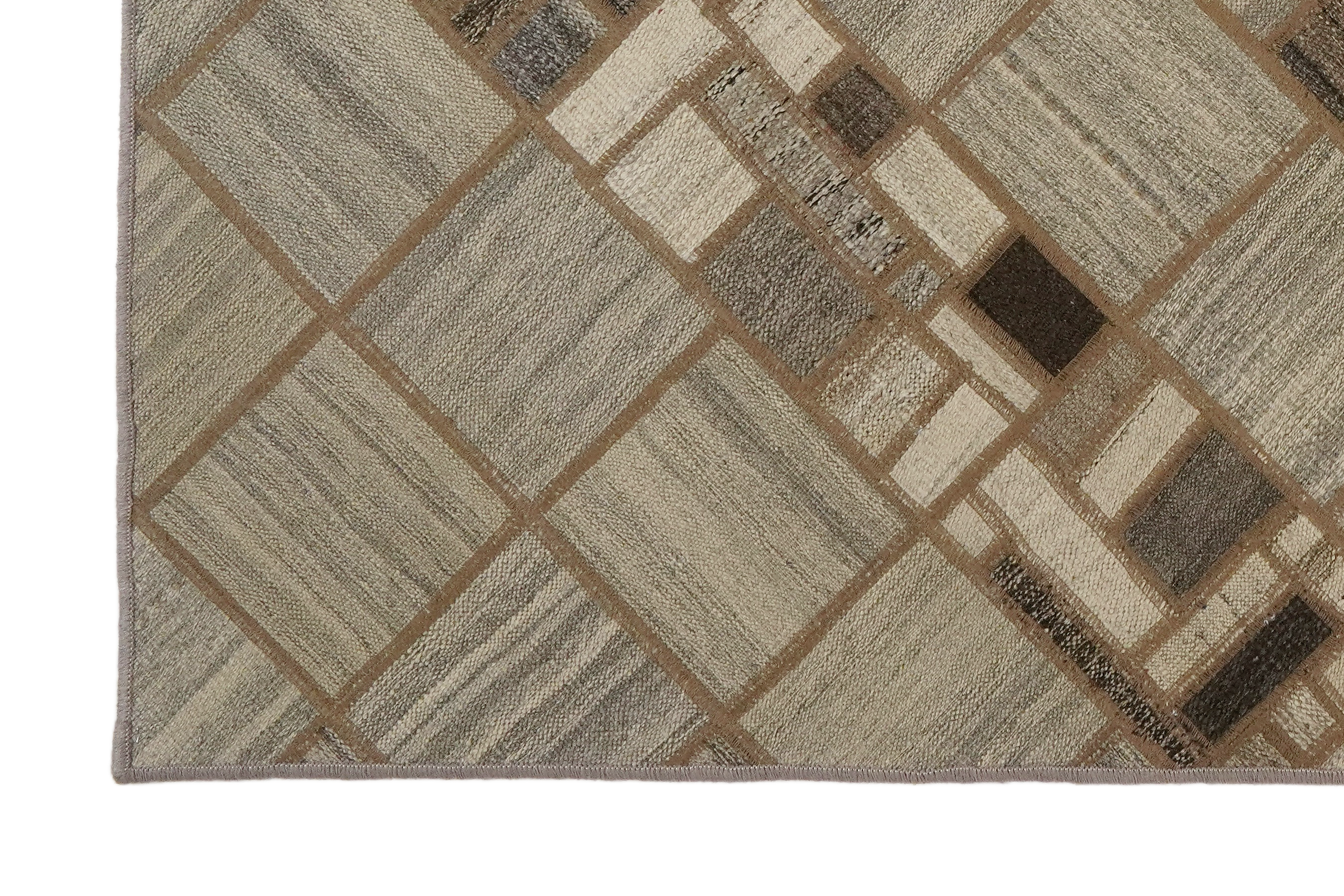 PersaTepp Teppich Kelim Tekkehdouz bunt B/H/L: ca. 150x1x200 cm