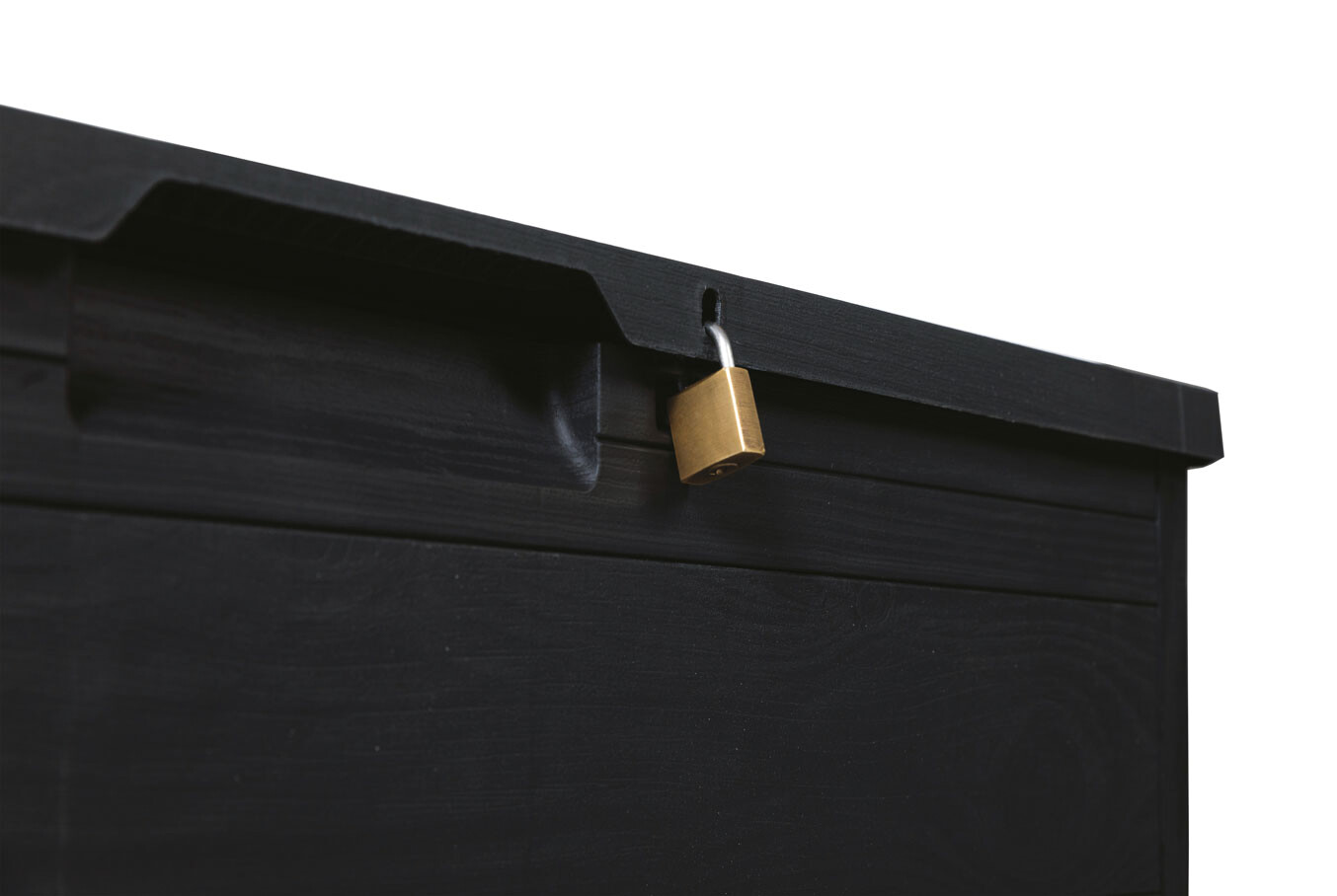 Toomax Aufbewahrungsbox Woodys anthrazit Kunststoff B/H/L: ca. 52,7x44,5x77,5 cm