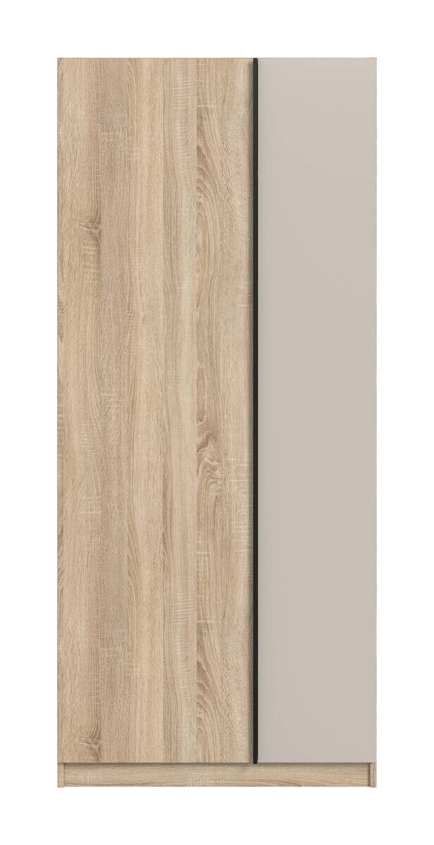Kleiderschrank OAKLAND Eiche Sonoma Nachbildung Cashmere B/H/T: ca. 80x183x53 cm