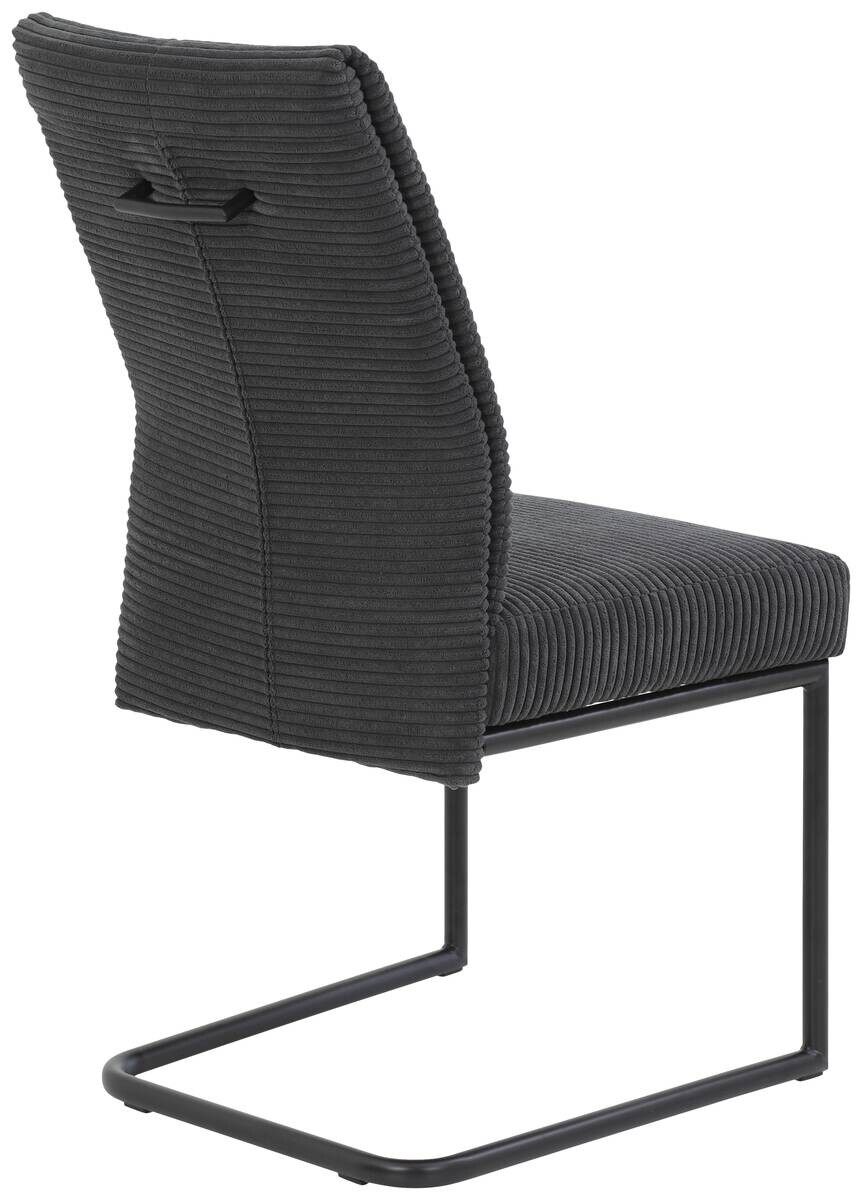 Schwingstuhl Dagmar, 4er-Set anthrazit Metall B/H/T: ca. 50x99x65 cm