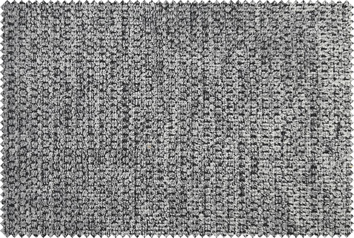 Wohnlandschaft Monica schwarz grau Flachgewebe B/H/T: ca. 348x87x198 cm