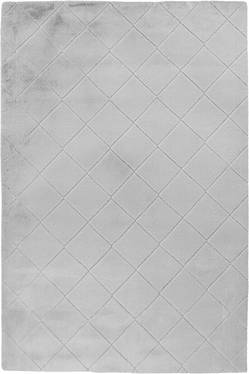 Padiro Hochflorteppich Imala 125 grau B/H/L: ca. 160x3x230 cm