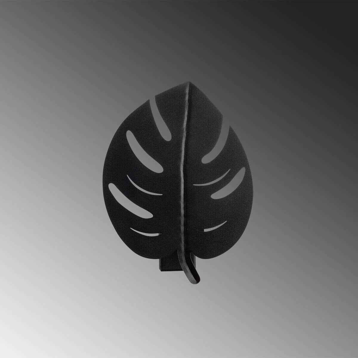 Opviq Wandleuchte schwarz Metall B/H/L: ca. 12x28x21 cm E27 1 Brennstellen