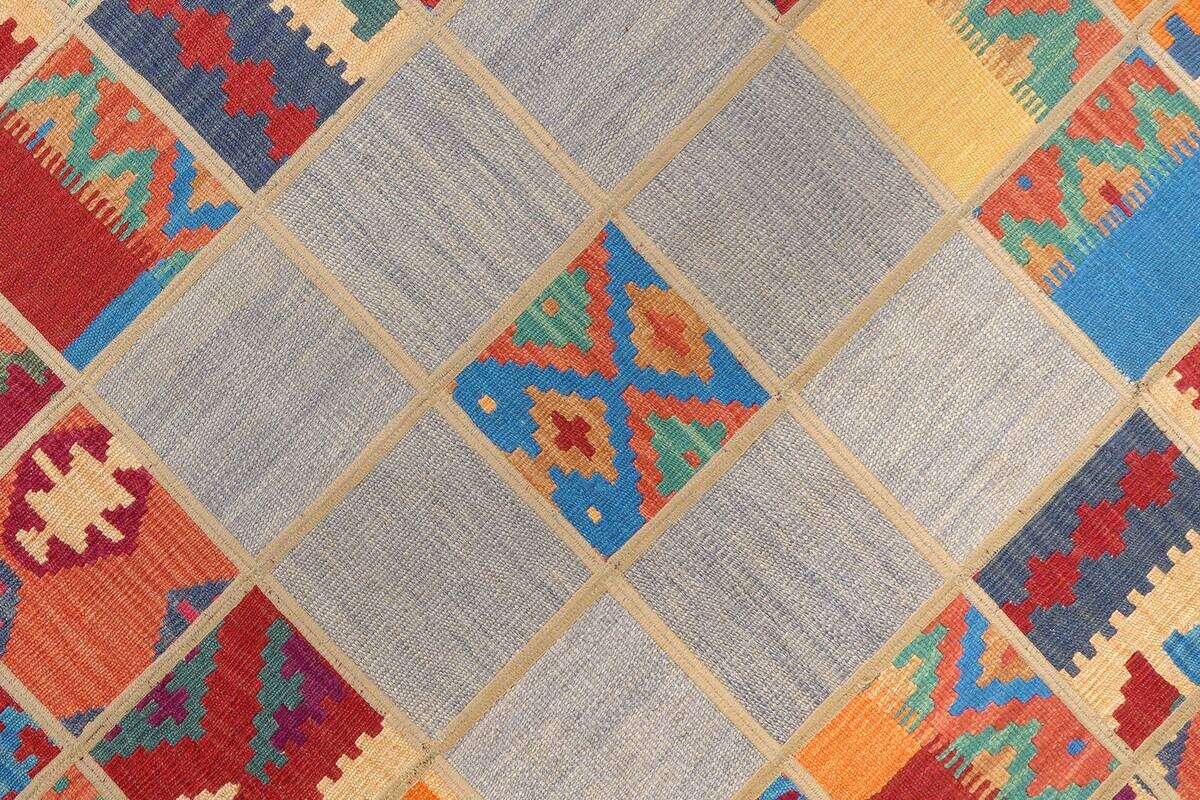 PersaTepp Teppich Kelim Tekkehdouz bunt B/H/L: ca. 150x1x200 cm