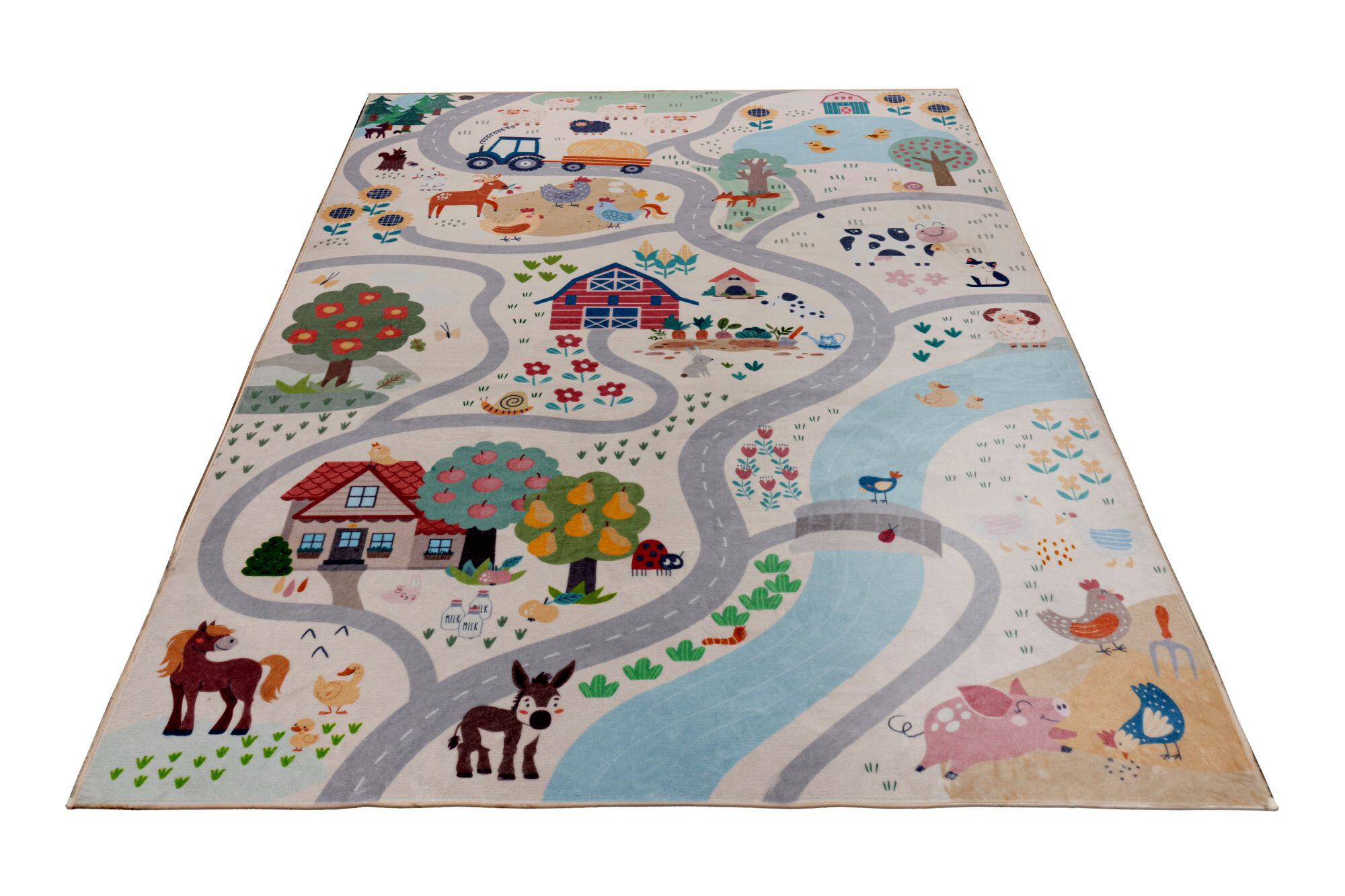 Obsession Teppich Magic Kids ML mehrfarbig B/H/L: ca. 115x11,5x160 cm