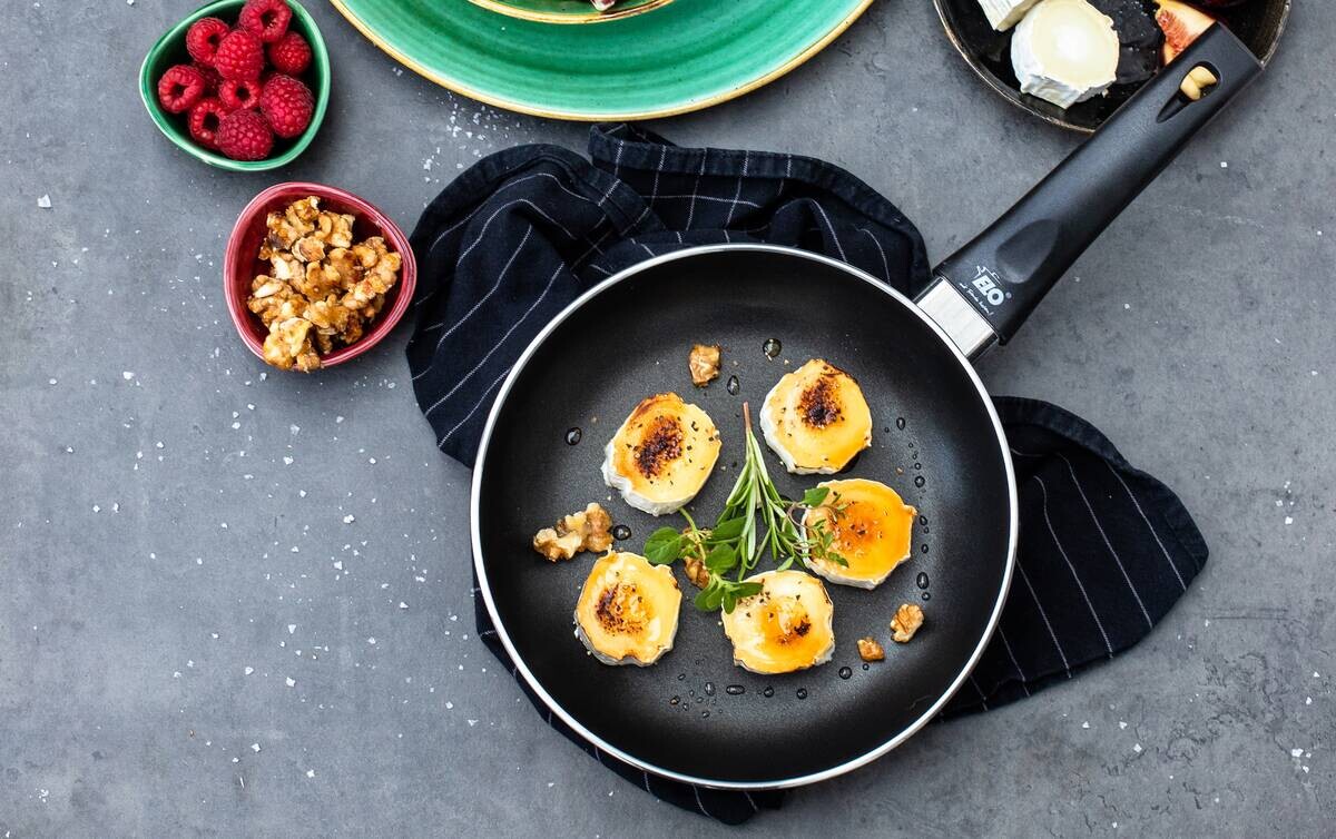 ELO Pfanne schwarz Aluminium