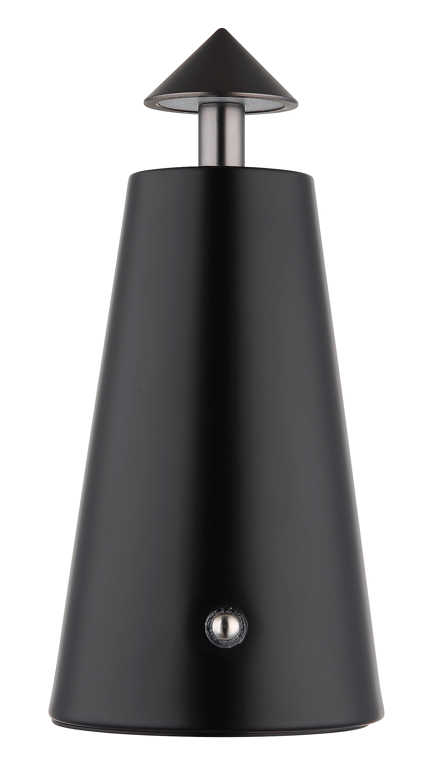 GLOBO LED-Tischleuchte mattschwarz Chrom Metall Kunststoff Stein H/D: ca. 19x9 cm 1 Brennstellen