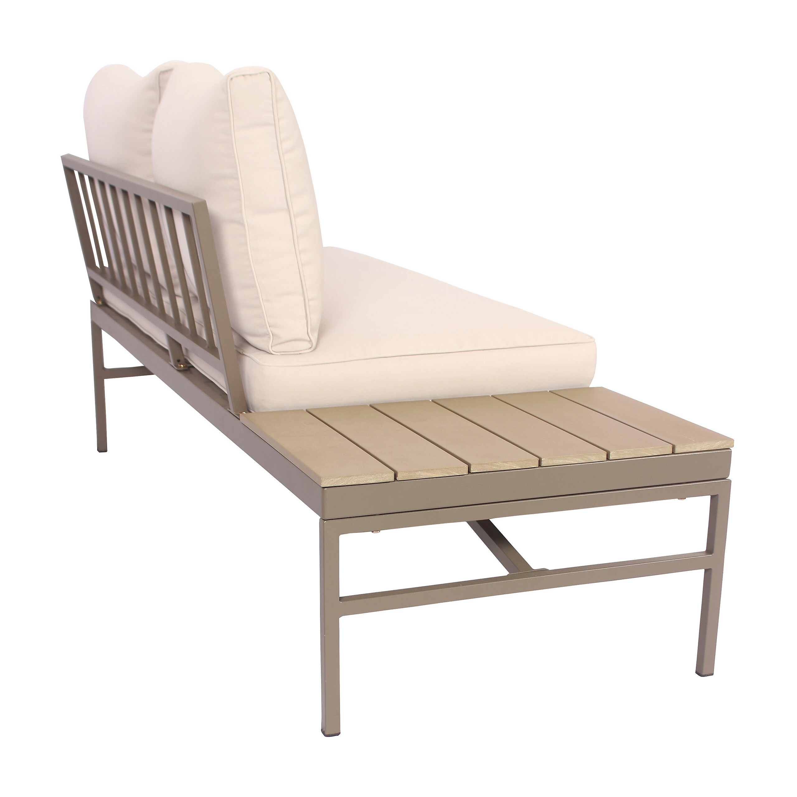 Gartensitzgruppe Nina natur Polyester