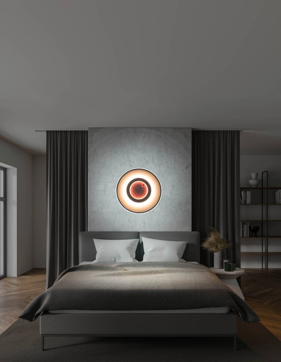 Näve Leuchten Deckenleuchte weiß Metall Kunststoff B/H/T: ca. 50x6x50 cm null 3 Brennstellen