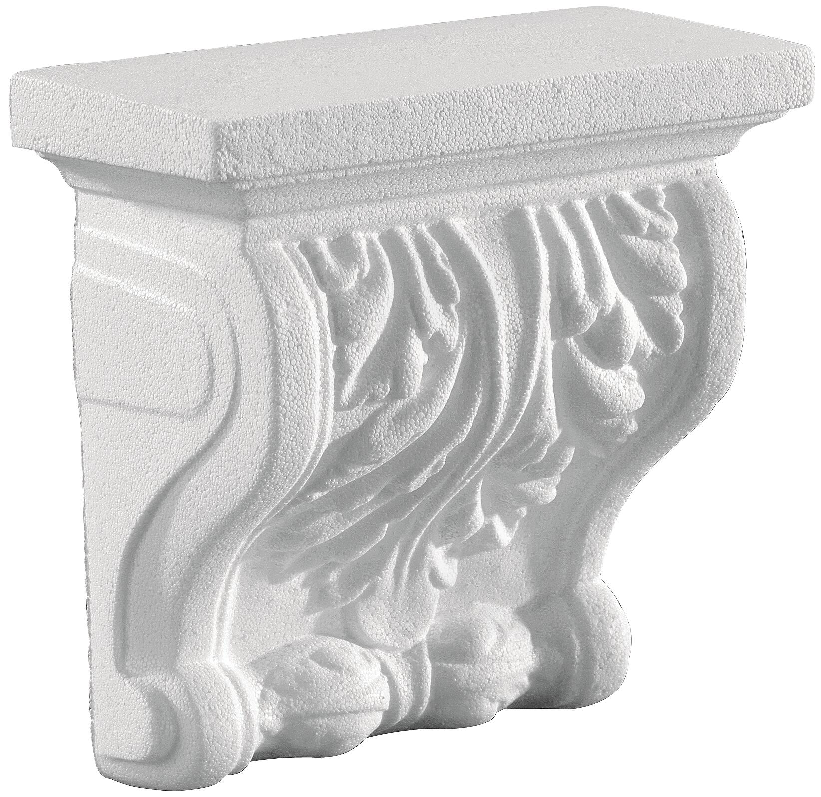 Konsole weiß B/H/L: ca. 19,5x20x20 cm