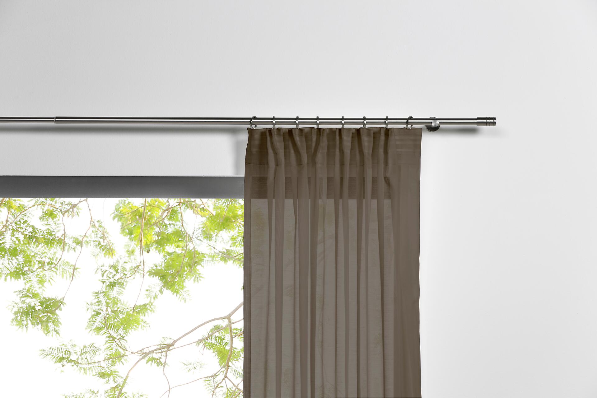 Kombivorhang 2er Pack Pure Cappuccino B/L: ca. 135x245 cm