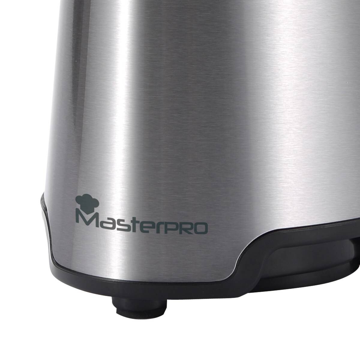 MASTERPRO Smoothie-Maker BGMP-9000 Foodies schwarz grau Edelstahl Kunststoff B/H/T: ca. 23x22,5x13 cm