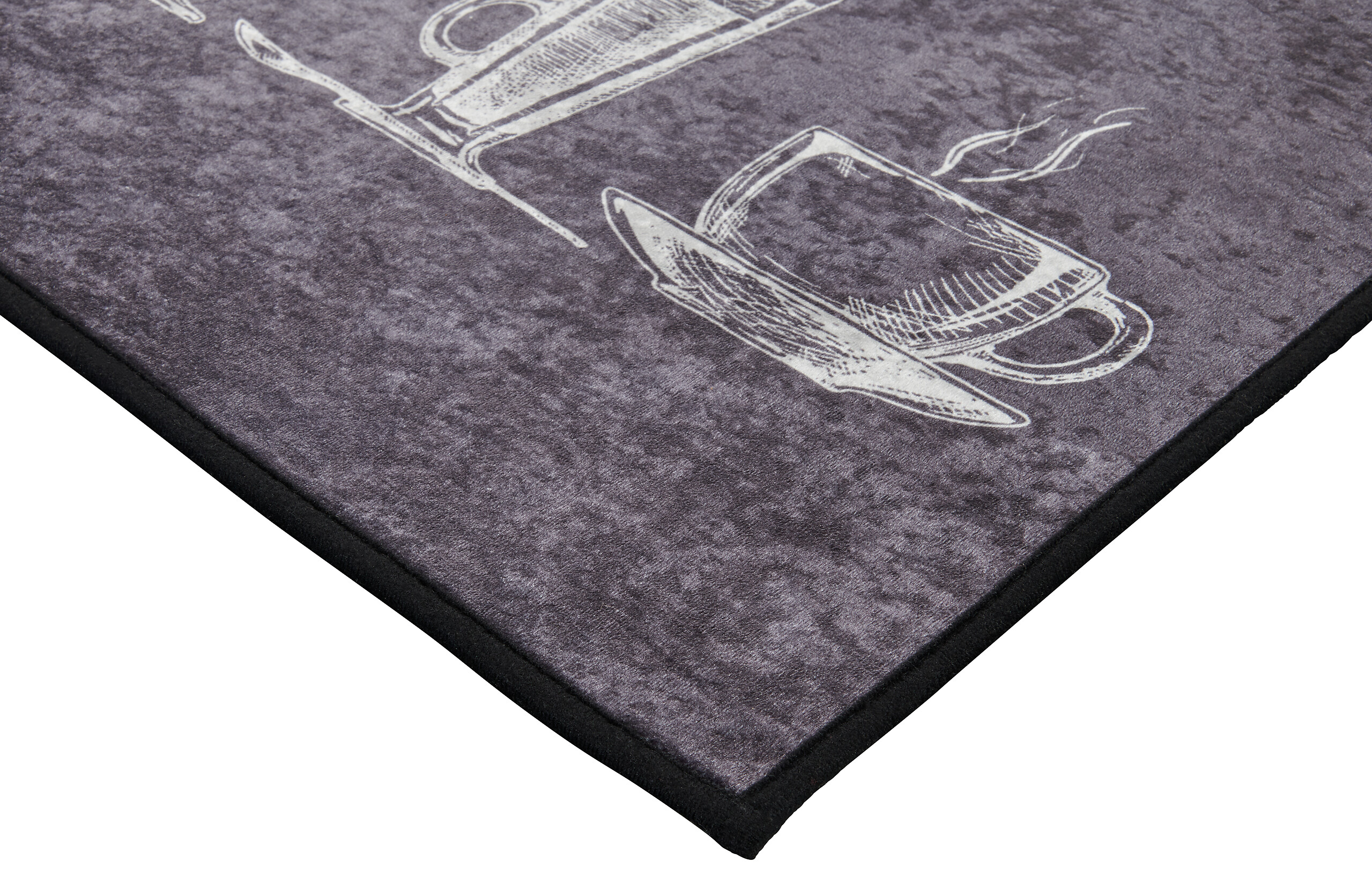 Küchenläufer Trend grau B/L: ca. 50x150 cm