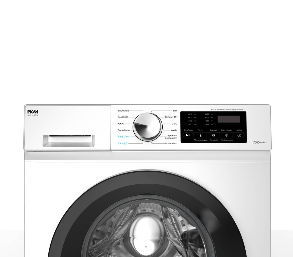 PKM Waschmaschine weiß B/H/T: ca. 59,5x85x44 cm ca. 7 kg